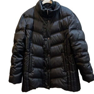 LONDON Fog down filled coat, black, size xl, in really nice condition.